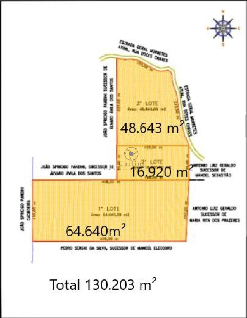 Area para loteamento