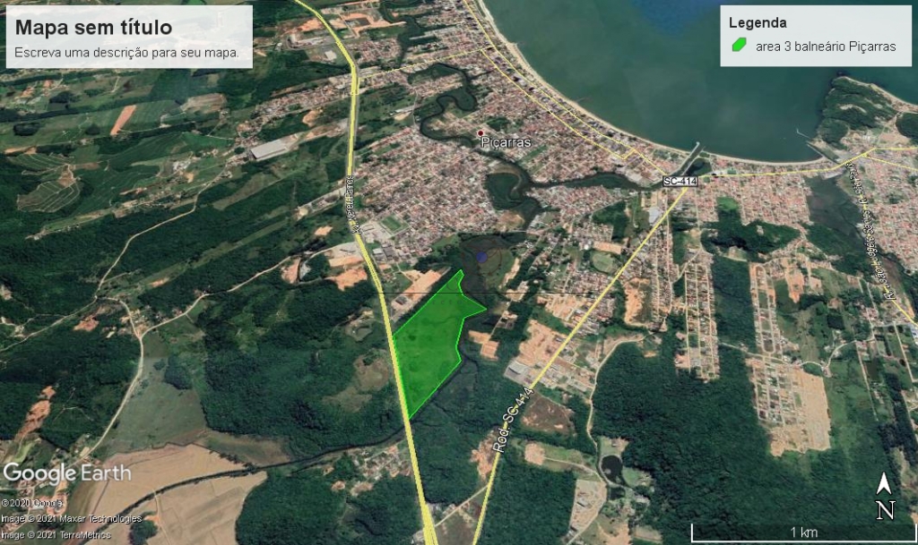 Area para loteamento