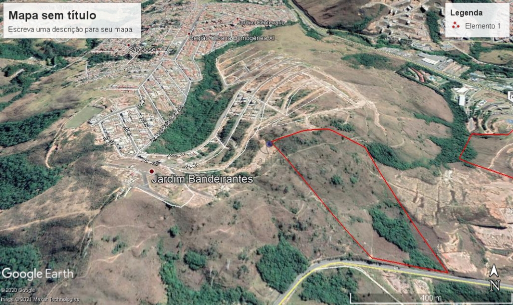 Area para loteamento